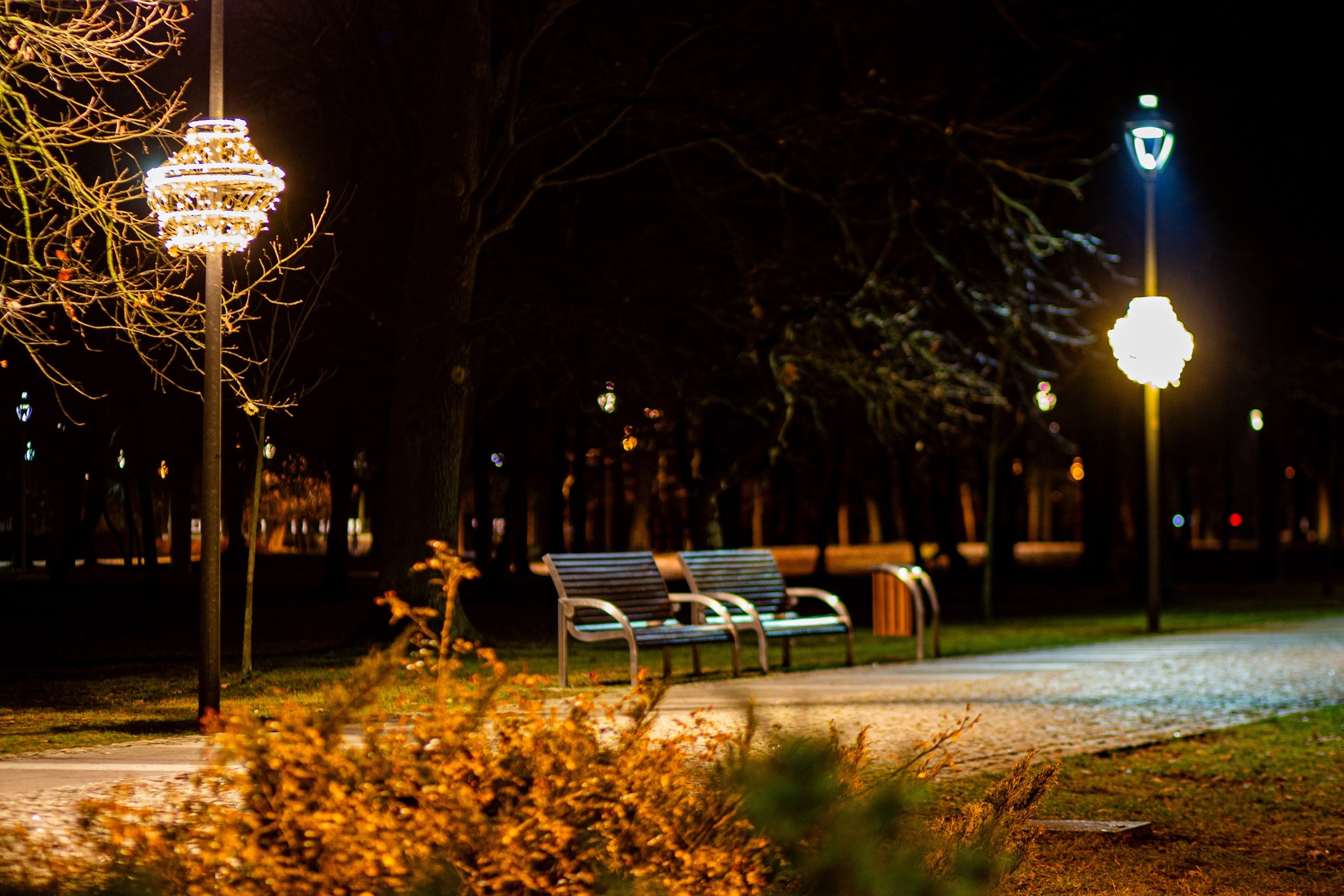 Iluminacje świąteczne w Konstancinie-Jeziornie