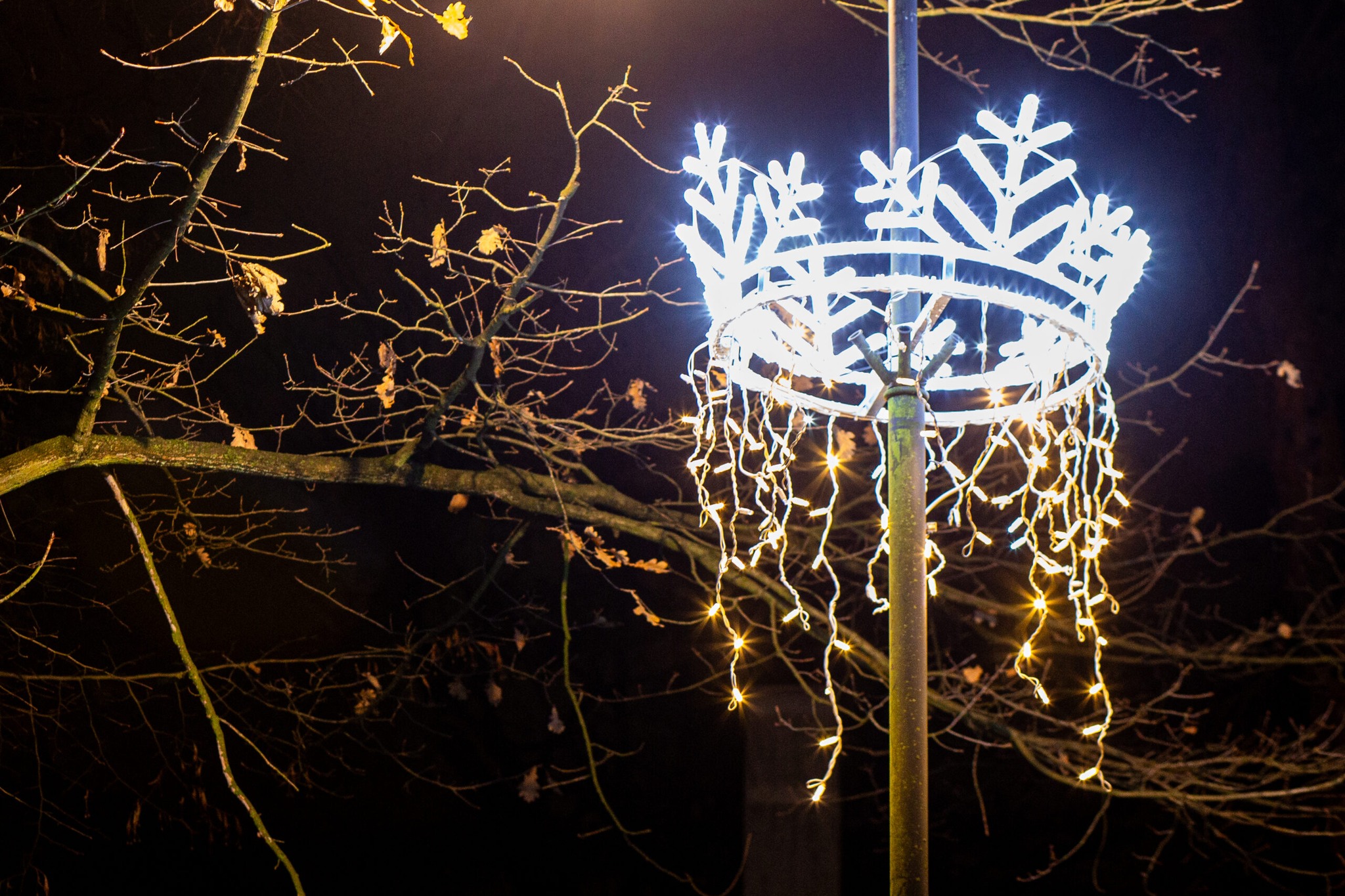 Iluminacje świąteczne w Konstancinie-Jeziornie