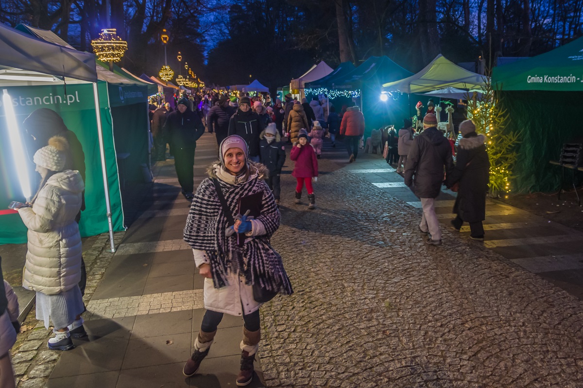 Zdjęcia z jarmarku świątecznego w Konstancinie-Jeziornie.
