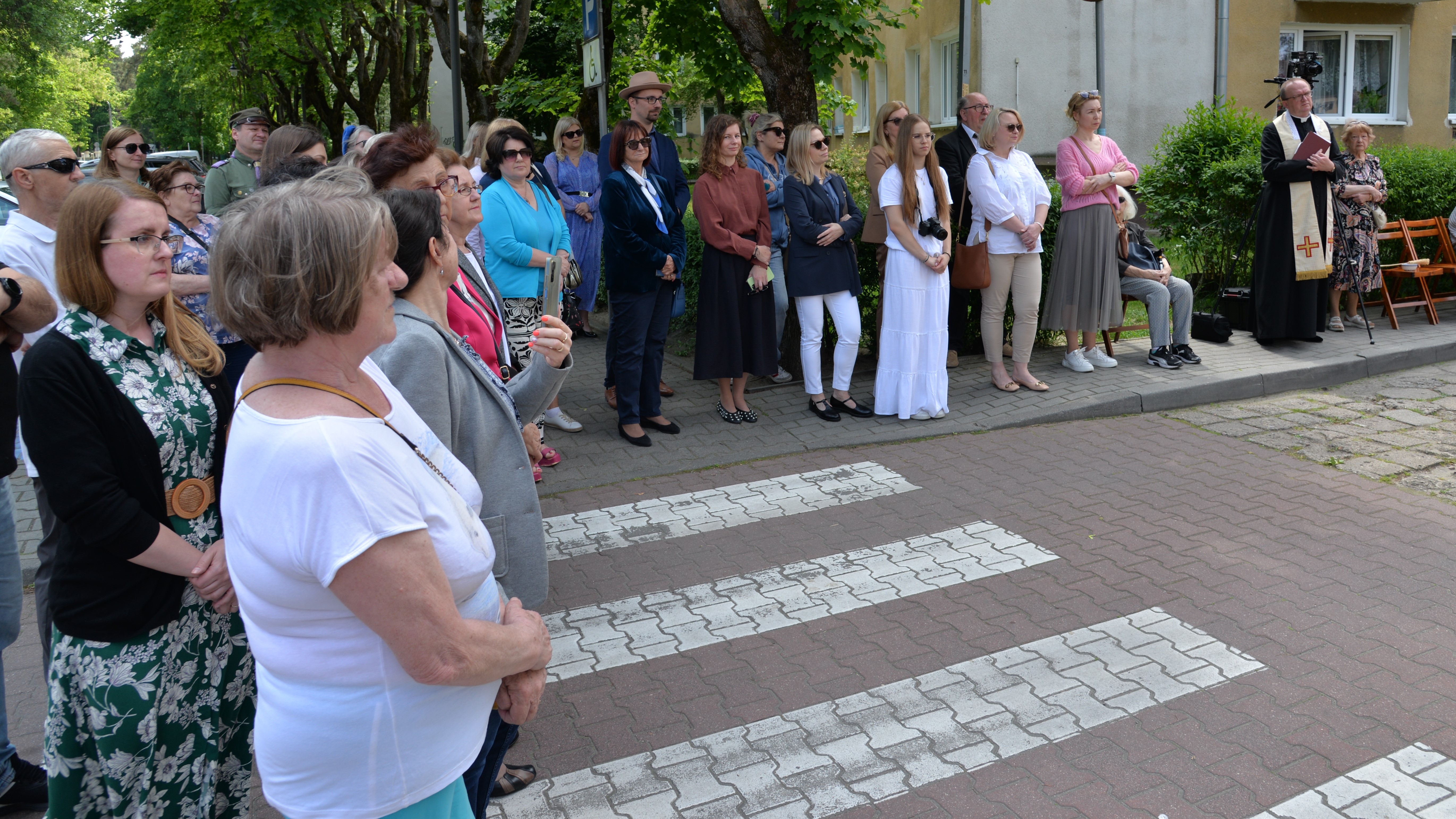 Odsłonięcie tablicy pamiątkowej
