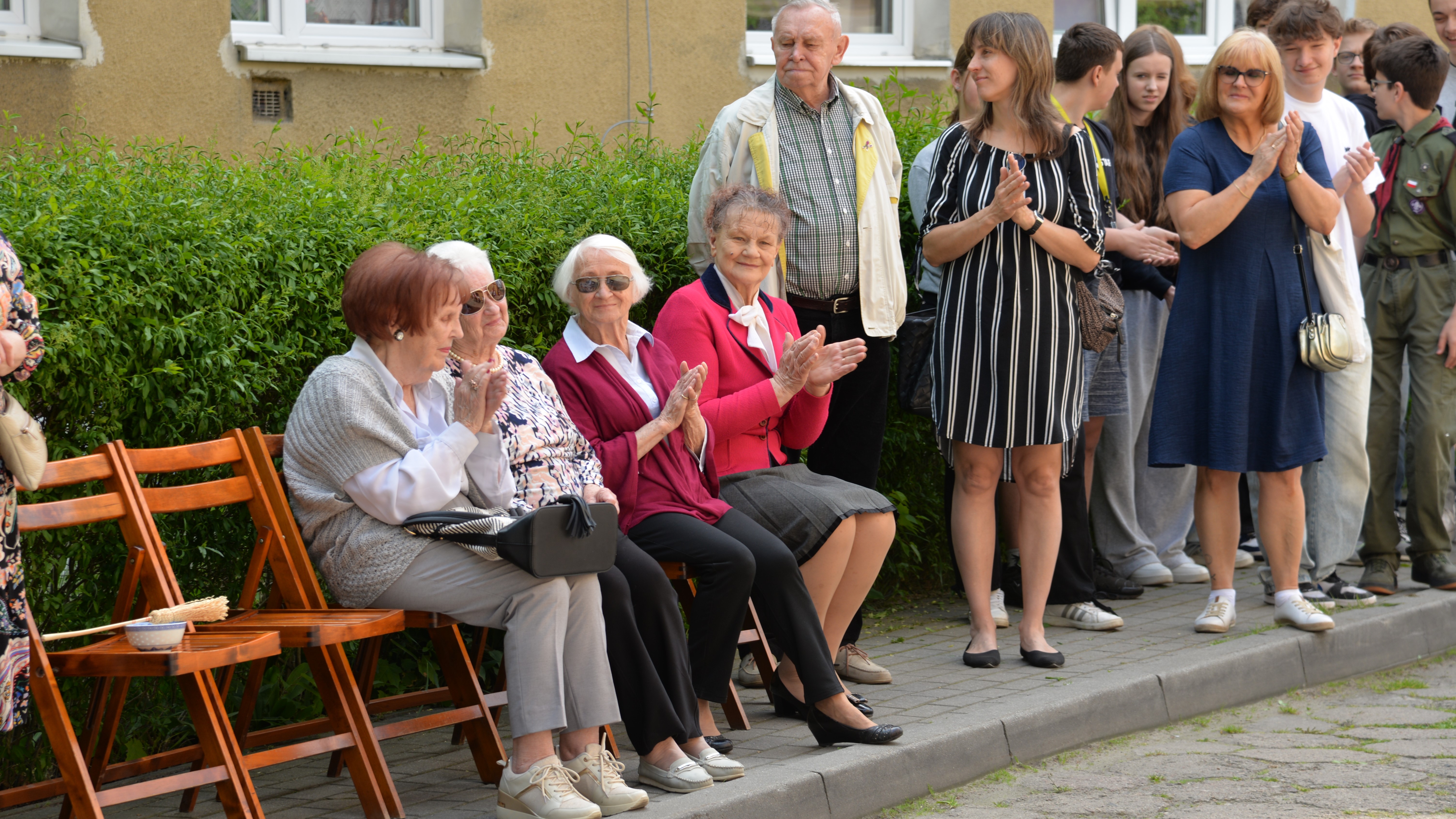 Odsłonięcie tablicy pamiątkowej