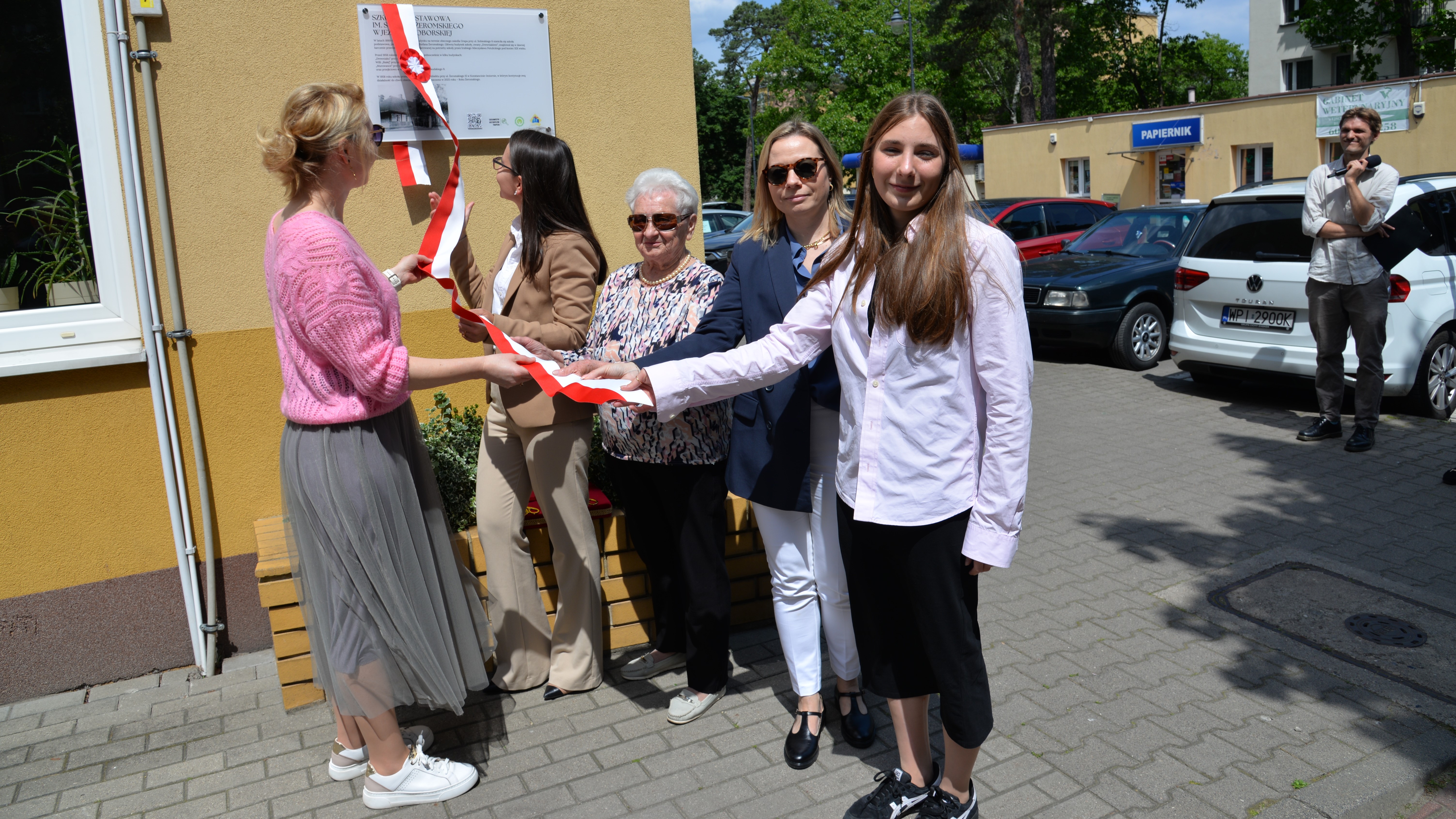 Odsłonięcie tablicy pamiątkowej