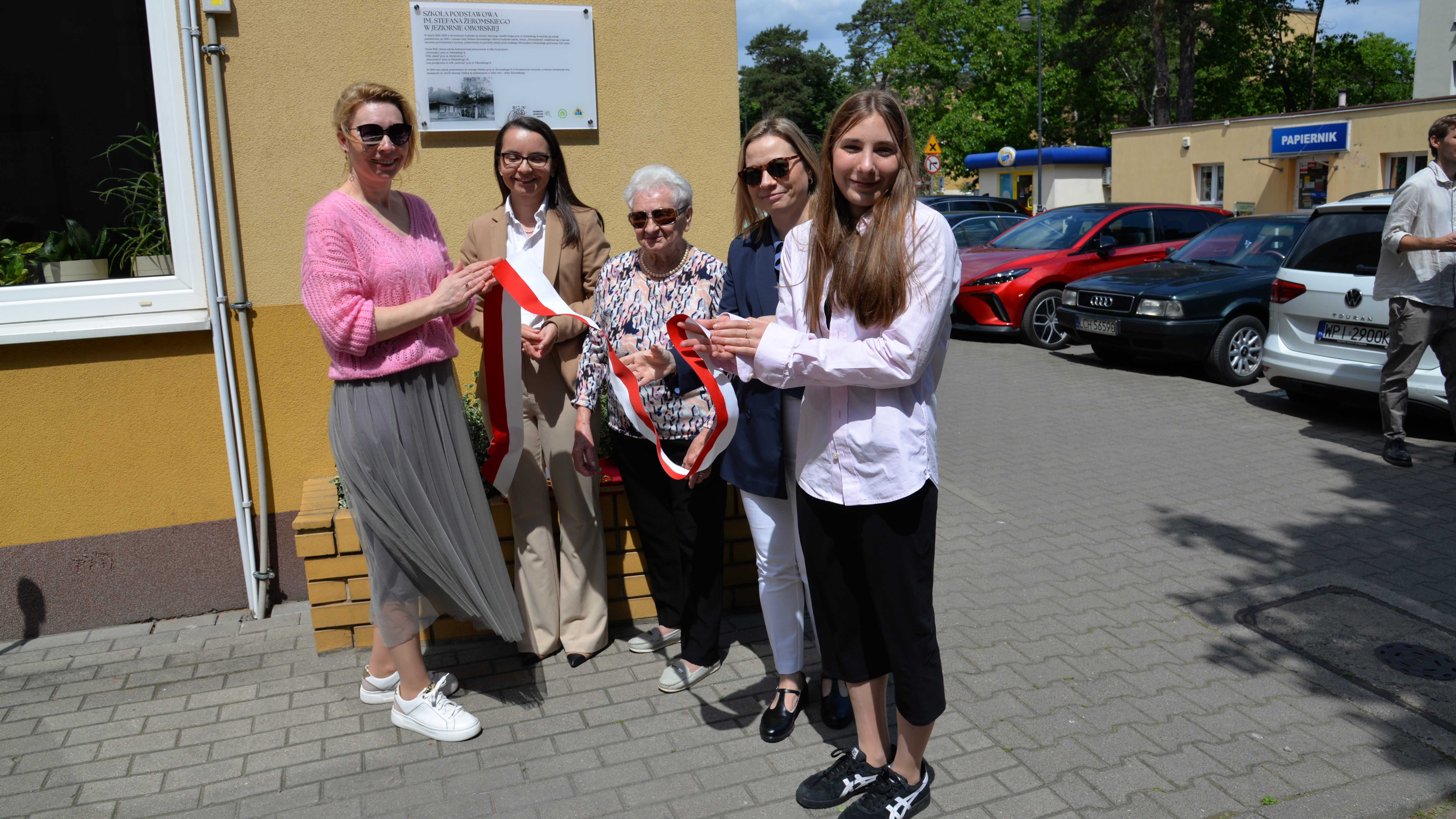 Odsłonięcie tablicy pamiątkowej