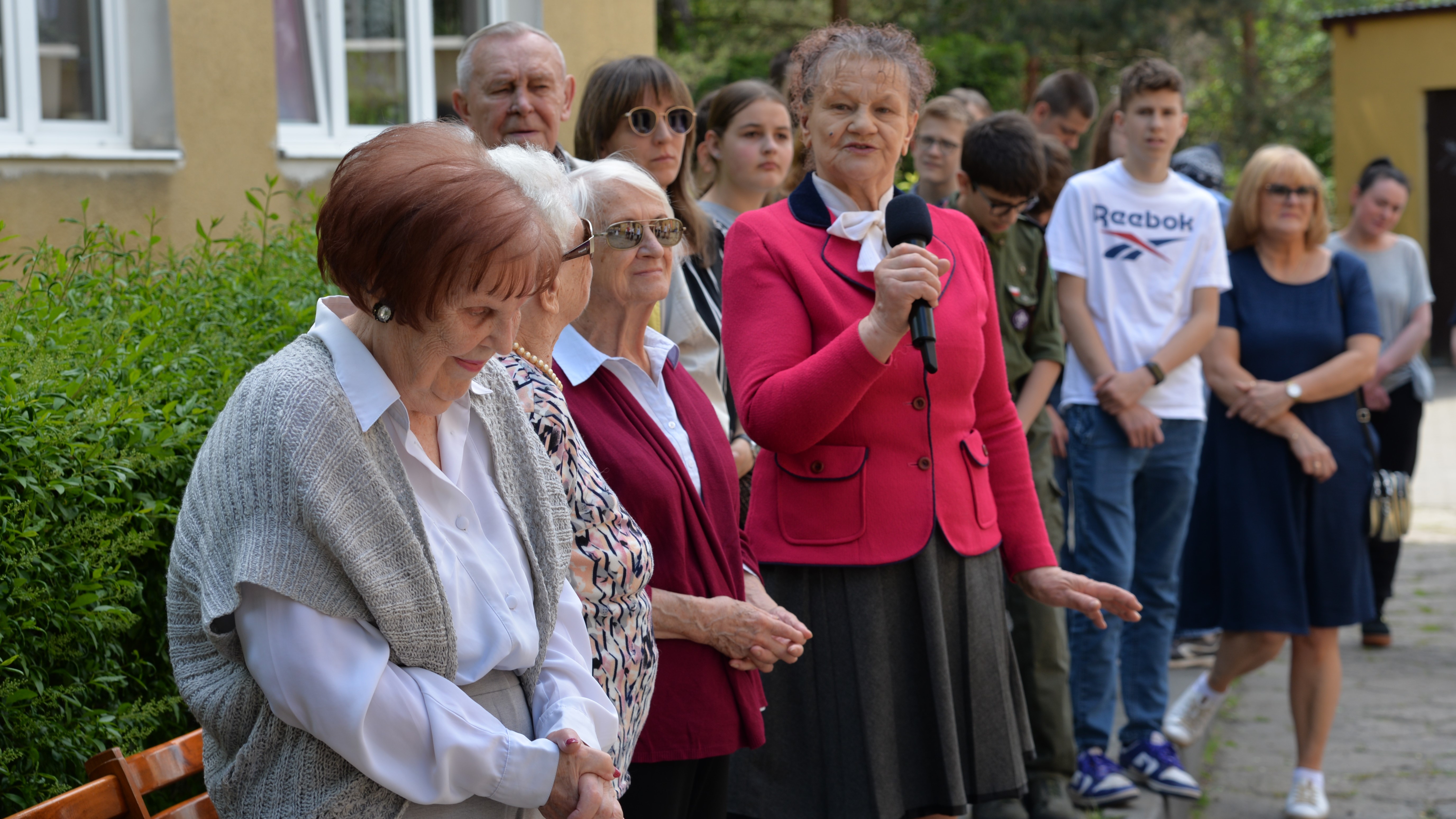 Odsłonięcie tablicy pamiątkowej