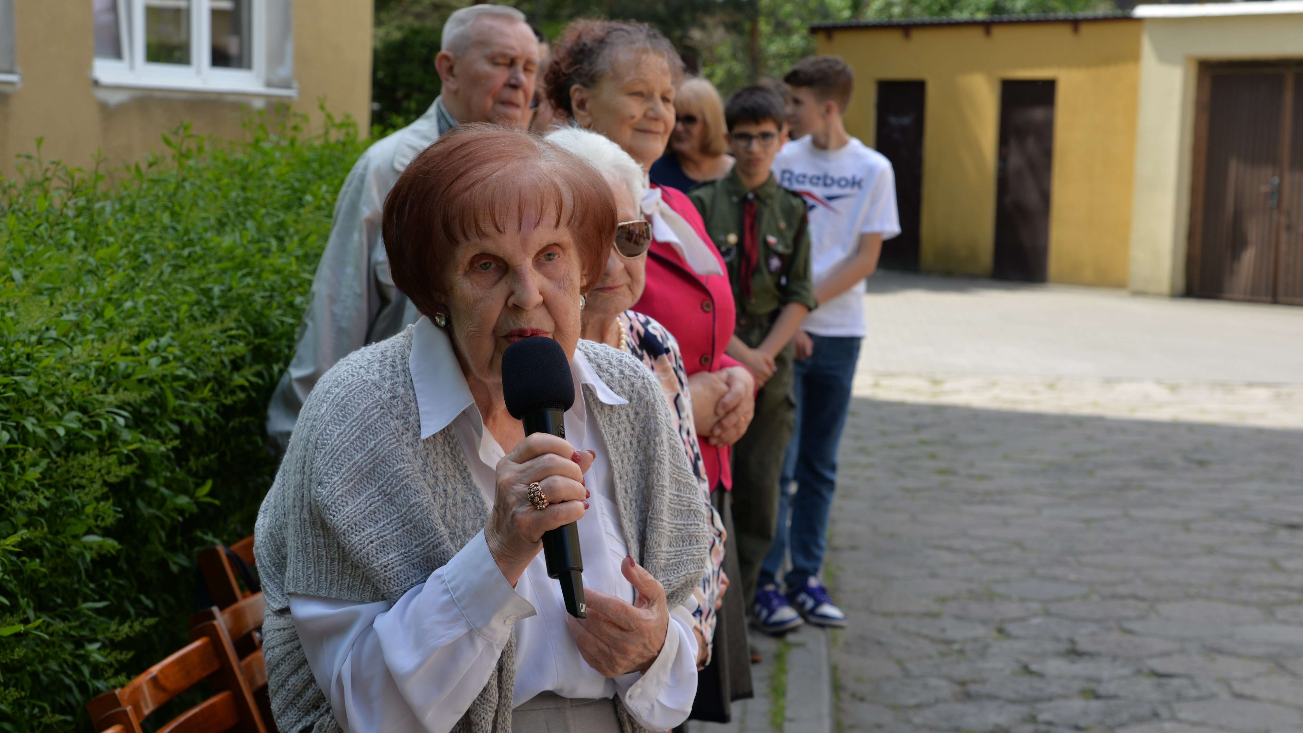 Odsłonięcie tablicy pamiątkowej