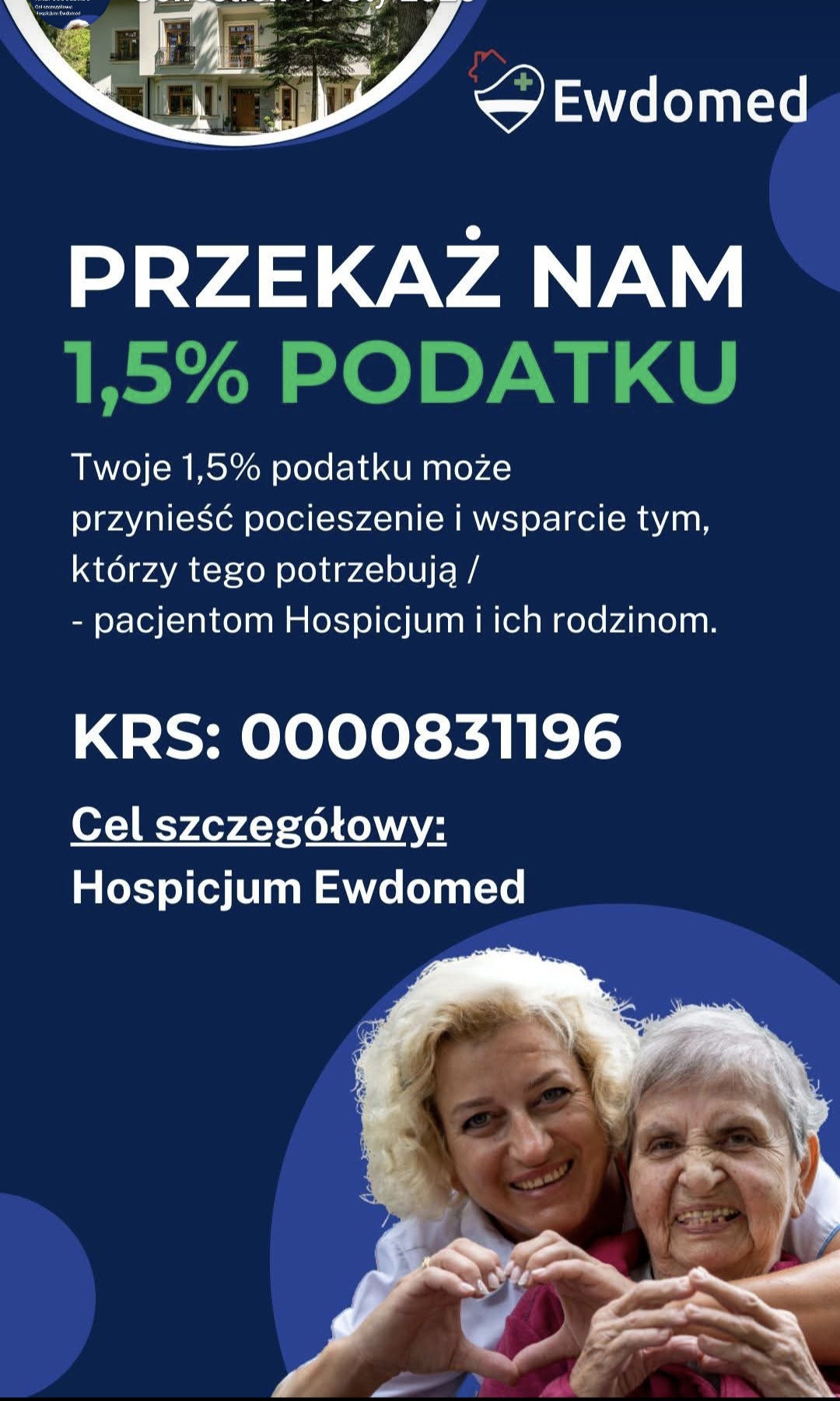 Przekaż 1.5% na fundacje 2026