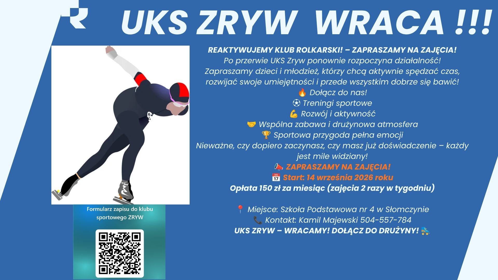 Treningi UKS Zryw