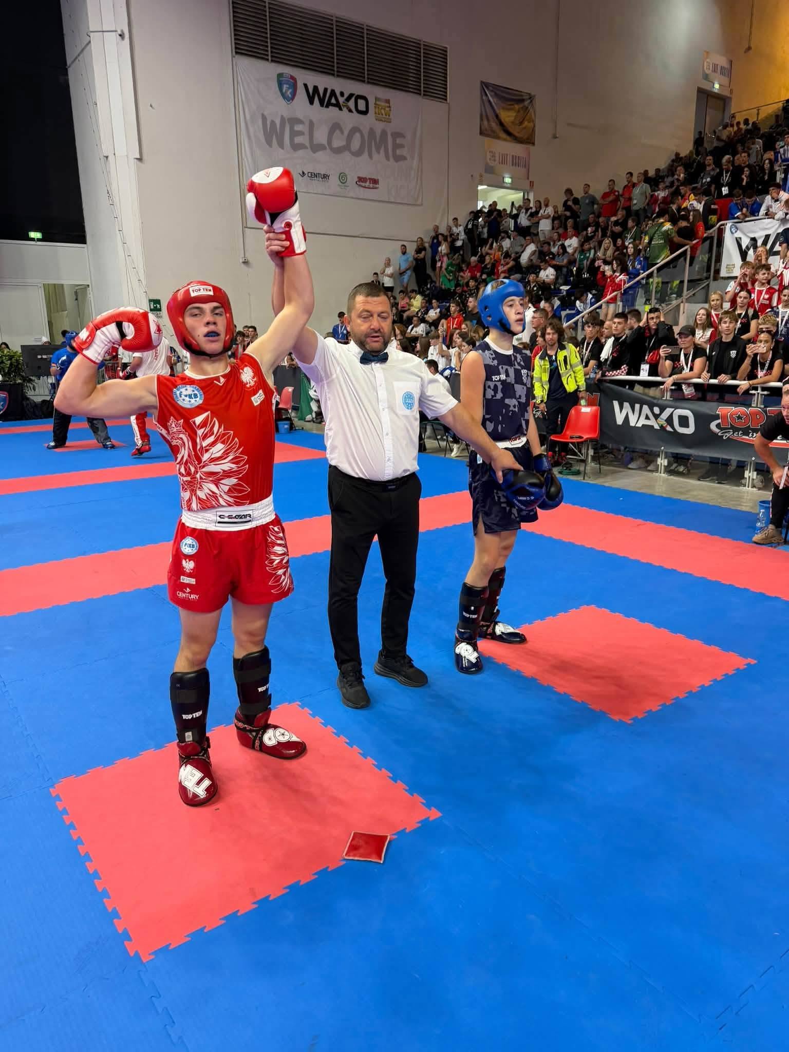 Kamil Kraczkowski Mistrzem Świata w Kickboxingu