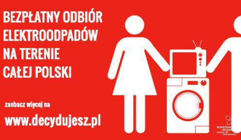 Plakat promujacy projekt DECYDUJESZ.pl