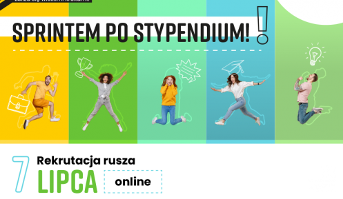 Plakat promujący Program Stypendialny.