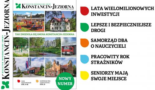 Okładka Biuletynu Informacyjnego Gminy Konstancin-Jeziorna