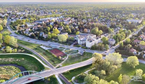 Widok na miasto z lotu ptaka