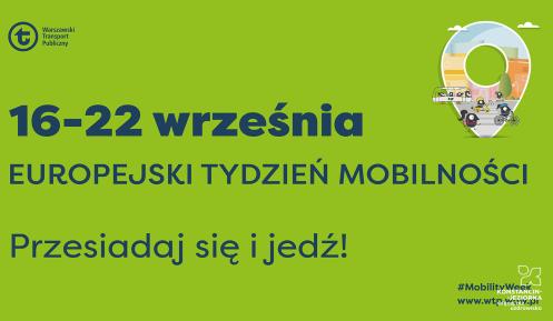 Grafika Europejski Tydzień Mobilności