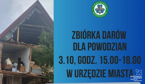 Bamer: zbiórka darów dla powodzian.
