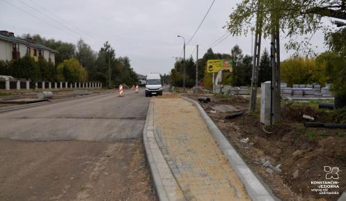 Droga w przebudowie