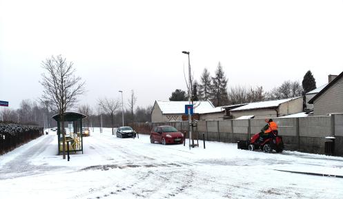 Ulice pokryte śniegiem