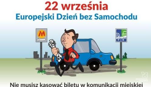 Grafika Dnia bez samochodu