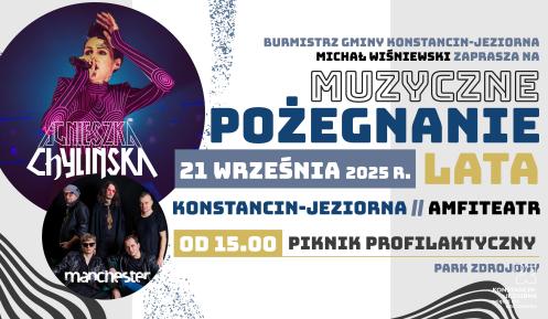 Kolaż zdjęć wokalistki Agnieszki Chylińskiej i zespołu Manchester