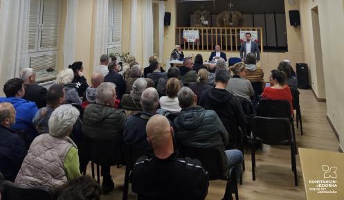 spotkanie burmistrza z mieszkańcami sołectw