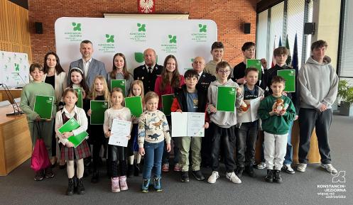 nagrodzeni w konkursie pożarniczym