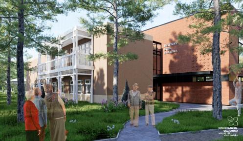 Dom seniora wizualizacja