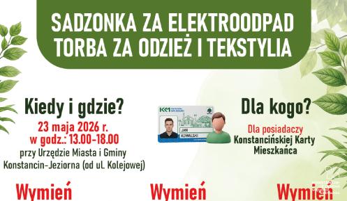 Plakat Odbierz Sadzonkę