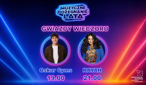 Plakat Muzyczne Pożegnanie Lata