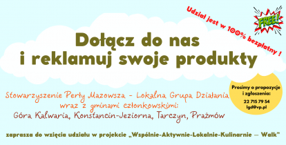 Grafika niebieskie tło na nim kolorowymi czcionkami podane są najważniejsze informację dotyczące internetowego serwisu mapowego, które zostały powielone w artykule. 