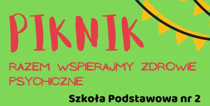 Plakat promujący piknik profilaktyczny. Treść na nim zawartą umieszczono w artykule.