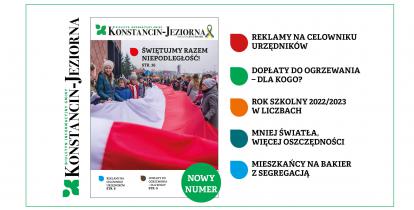 Okładka Biuletynu Informacyjnego Gminy Konstancin-Jeziorna