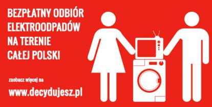 Plakat promujacy projekt DECYDUJESZ.pl