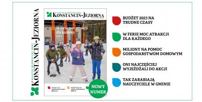 Okładka Biuletynu Informacyjnego Gminy Konstancin-Jeziorna