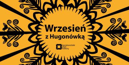 Grafika wektorowa. Plakat promujący wrześniowe wydarzenia.