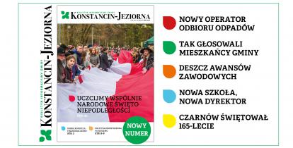 Baner promocyjny Biuletynu Informacyjnego Gminy Konstancin-Jeziorna nr 4/2023