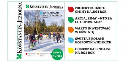 Okładka biuletynu informacyjnego gminy.