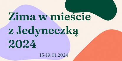 rafika wektorowa informująca o akcji Zima w mieście. Treść z plakatu zawarta jest w artykule.