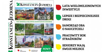 Okładka Biuletynu Informacyjnego Gminy Konstancin-Jeziorna