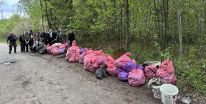 Sprzątanie harcerze