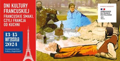 Grafika zapowiadająca Dni Francuskie