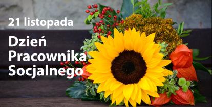 Grafika z okazji pracownika socjalnego