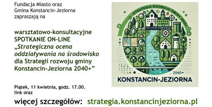 Grafika z zaproszeniem na warsztaty online