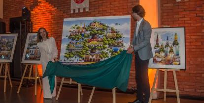 Projekt muralu w Konstancinie-Jeziornie został zaprezentowany