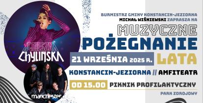 Kolaż zdjęć wokalistki Agnieszki Chylińskiej i zespołu Manchester