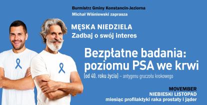 Bezpłatne badania PSA dla panów podczas Jarmarku Świątecznego