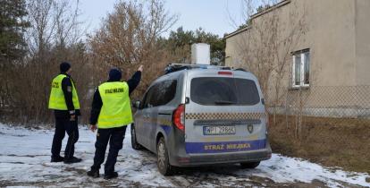 Kontrole palenisk Straży Miejskiej
