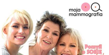 plakat informacyjny mammografii