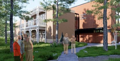 Dom seniora wizualizacja