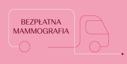 plakat informacyjny mammografii