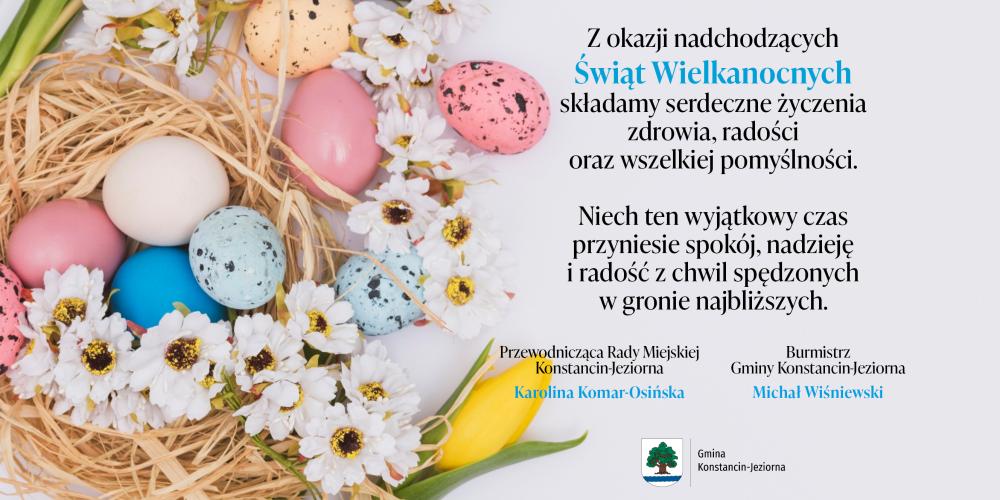 Grafika wektorowa - życzenia wielkanocne (treść w artykule)