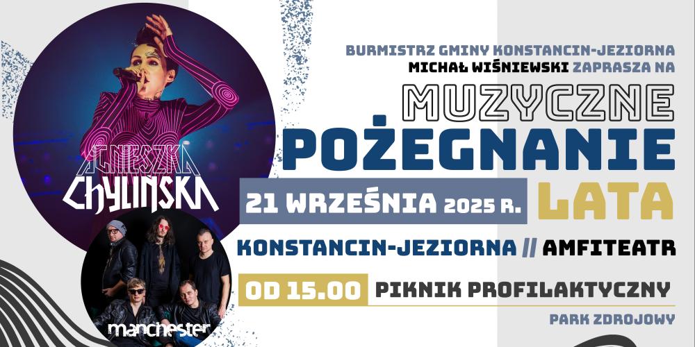 Kolaż zdjęć wokalistki Agnieszki Chylińskiej i zespołu Manchester